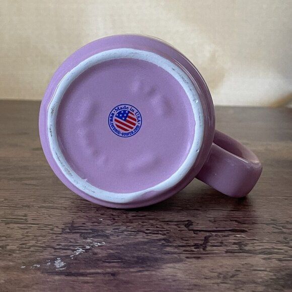 Voodoo Doughnut Donut Mug Pink Ceramic Coffee Cup The Magic Is In The Hole - Picture 6 of 7